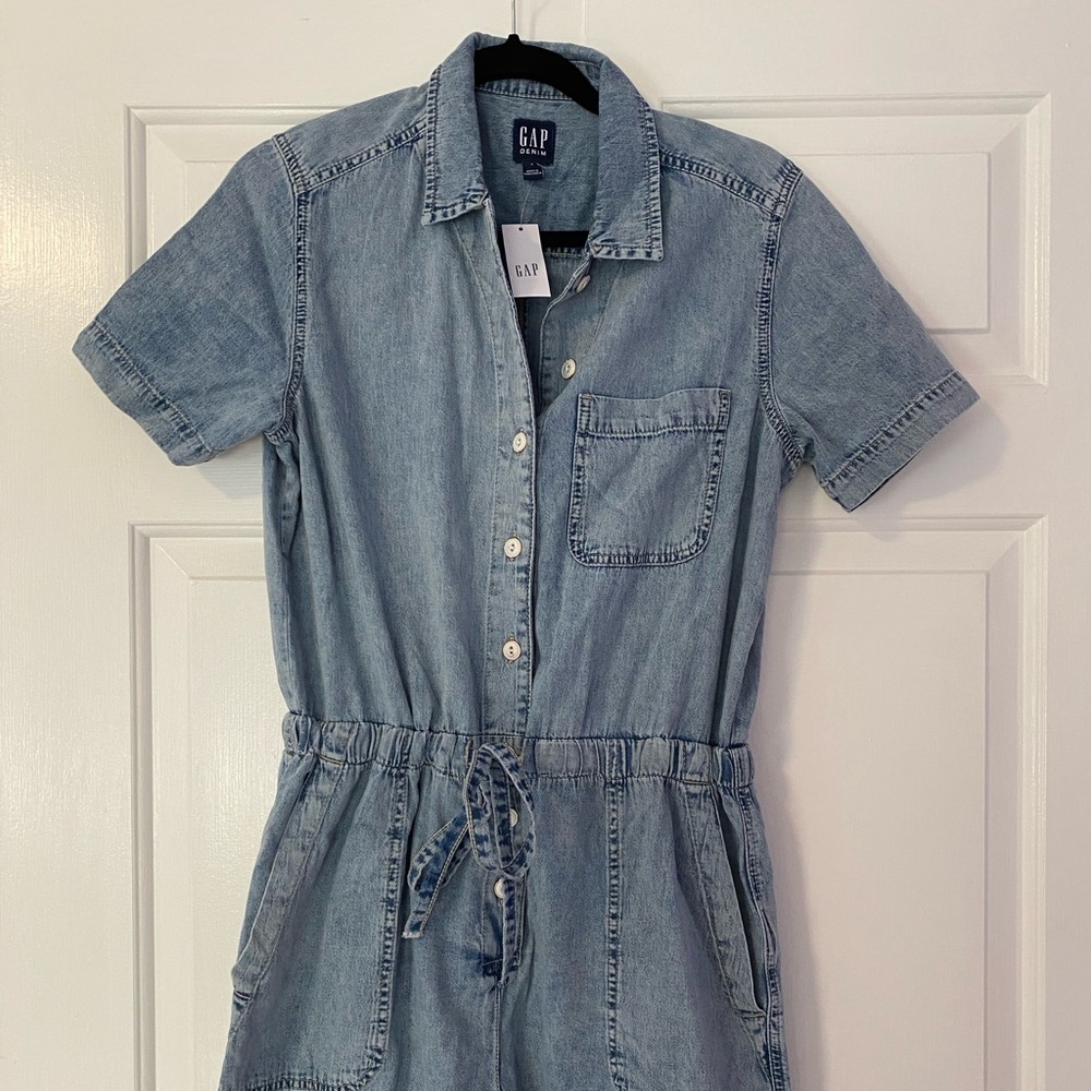 Gap denim romper